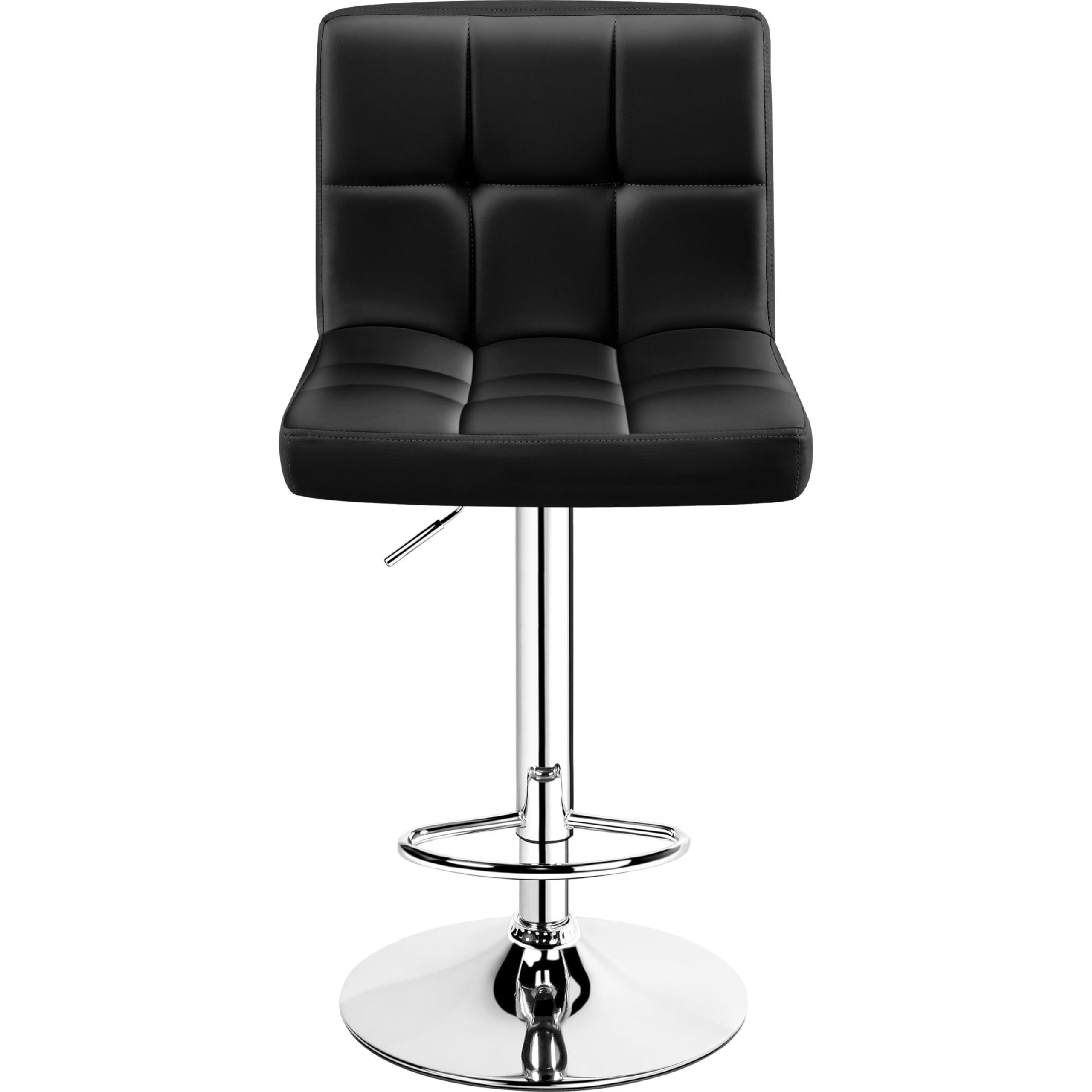 Home Bar Seating - Modern Ayarlanabilir Bar Tabureleri, PU Deri