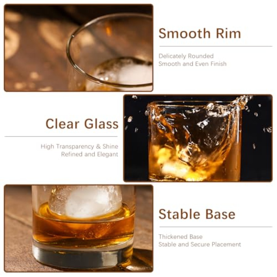 24 Parça 10OZ Klasik Bardak Se - Old Fashioned Glass incelemesi ve fiyatı