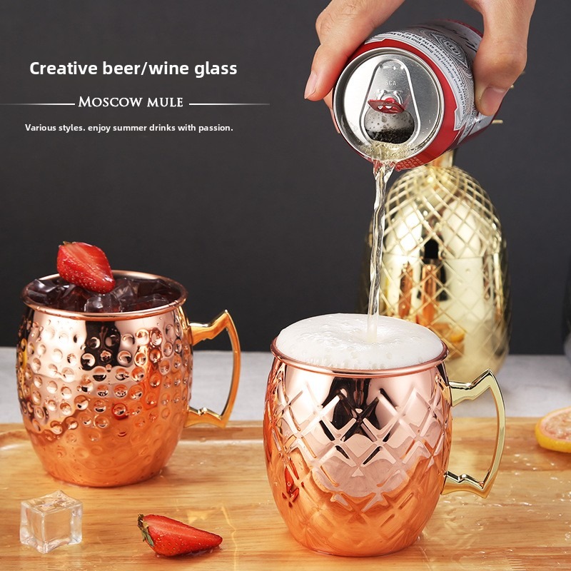 Paslanmaz çelikten yapılmış çe - Mule Copper Mug incelemesi ve fiyatı