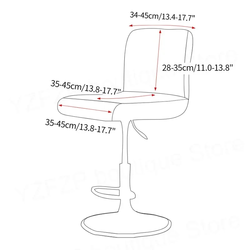 Kadife Tek Renk Sandalye Kılıf - Home Bar Seating incelemesi ve fiyatı